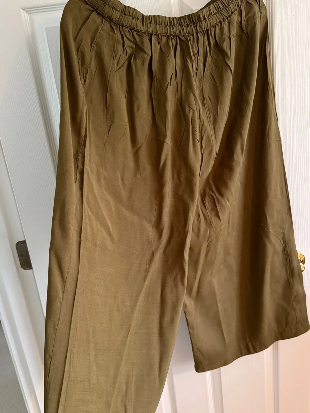 Sapphire NWT Olive Green Embellished Tunic & Pants Set: Size XL 2-Piece
